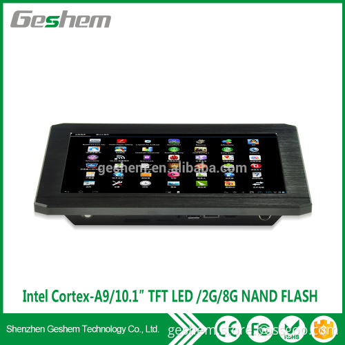 10.1'' Android Cotex A9 quad core processor industrial touch screen panel pc 2G 8G android industrial grade tablet pc